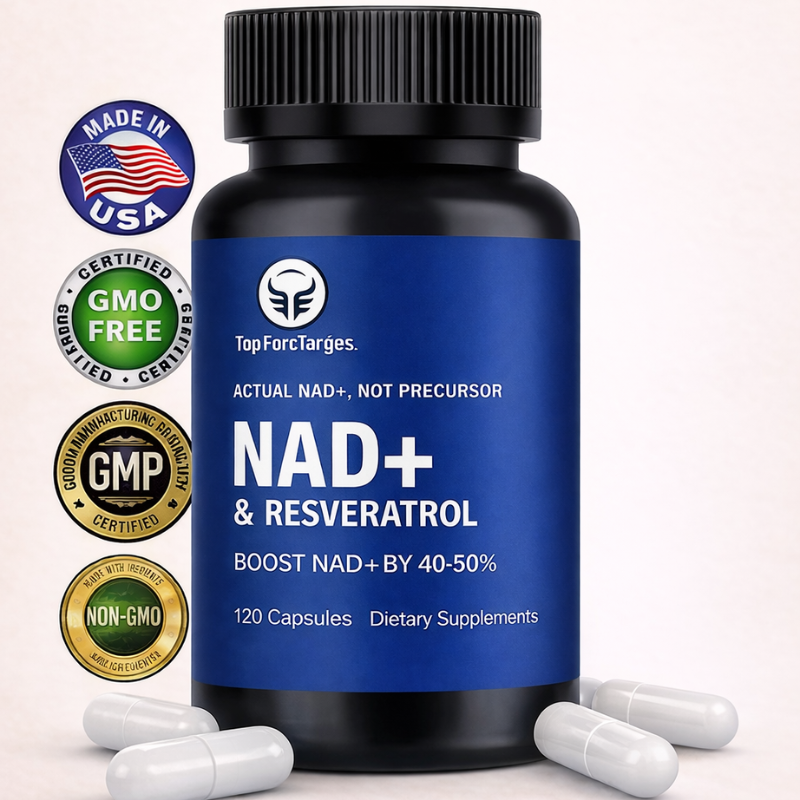 NAD+ Energía que se siente. Potencia que se nota.